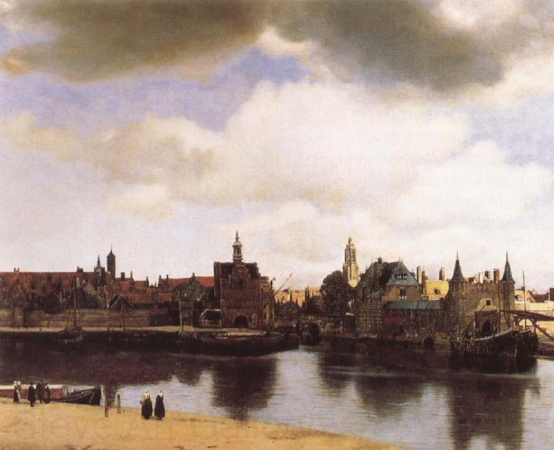 Jan Vermeer View over Delft Norge oil painting art